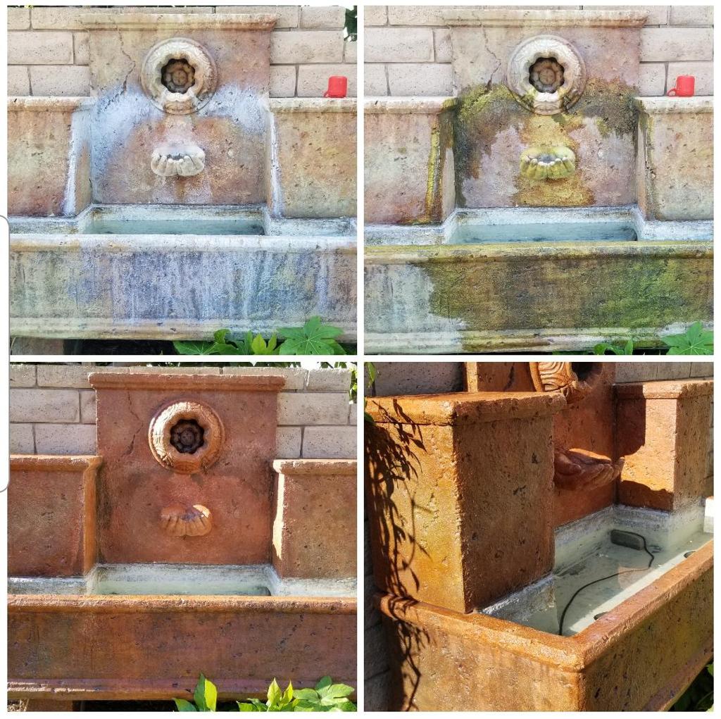 Quality fountain staining